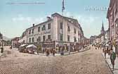 Villach - Hauptplatz - Gerbergasse - Kärnten - alte historische Fotos Ansichten Bilder Aufnahmen Ansichtskarten 