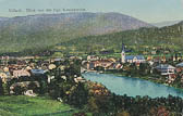 Blick von der Heiligen Kreuzkirche - Villach(Stadt) - alte historische Fotos Ansichten Bilder Aufnahmen Ansichtskarten 