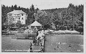 Strandhotel Amerika - Kärnten - alte historische Fotos Ansichten Bilder Aufnahmen Ansichtskarten 