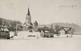 Ossiach im Winter - alte historische Fotos Ansichten Bilder Aufnahmen Ansichtskarten 