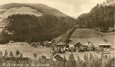 Mittewald, Obere Siedlung von S - Tirol - alte historische Fotos Ansichten Bilder Aufnahmen Ansichtskarten 