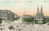 Universität Wien und Votivkirche - Wien  1.,Innere Stadt - alte historische Fotos Ansichten Bilder Aufnahmen Ansichtskarten 