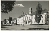 Hauptplatz in Oberwart - Oesterreich - alte historische Fotos Ansichten Bilder Aufnahmen Ansichtskarten 