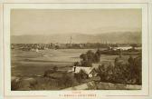 Klagenfurt von der Zigguln - KAB - Klagenfurt am Wörthersee - alte historische Fotos Ansichten Bilder Aufnahmen Ansichtskarten 