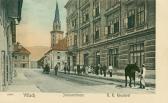 Villach Italienerstrasse, K.K. Hauptpost - Villach - alte historische Fotos Ansichten Bilder Aufnahmen Ansichtskarten 