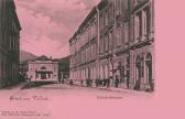 Villach Bahnhofstrasse mit Südbahnhof  - Oesterreich - alte historische Fotos Ansichten Bilder Aufnahmen Ansichtskarten 