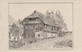 Eisentratten Hans Gassers Geburtshaus - Oesterreich - alte historische Fotos Ansichten Bilder Aufnahmen Ansichtskarten 