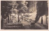 193? - Villach, Gastgarten Hotel Post - Oesterreich - alte historische Fotos Ansichten Bilder Aufnahmen Ansichtskarten 