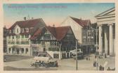 Marktplatz - Rotes Haus - Oesterreich - alte historische Fotos Ansichten Bilder Aufnahmen Ansichtskarten 