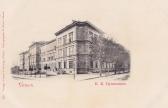 Villach, K.k. Gymnasium Peraustraße - Villach - alte historische Fotos Ansichten Bilder Aufnahmen Ansichtskarten 