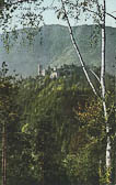 Ruine Landskron aus Richtung St. Magdalen - Villach(Stadt) - alte historische Fotos Ansichten Bilder Aufnahmen Ansichtskarten 