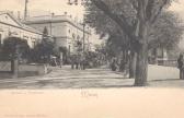 Meran, Kurhaus und Promenade - Italien - alte historische Fotos Ansichten Bilder Aufnahmen Ansichtskarten 