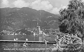 Badestrand beim Lido - Kärnten - alte historische Fotos Ansichten Bilder Aufnahmen Ansichtskarten 