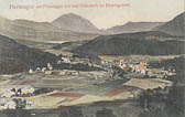 Hermagor mit Presseggersee und Dobratsch - Kärnten - alte historische Fotos Ansichten Bilder Aufnahmen Ansichtskarten 