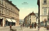 Hotels in der Bahnhofstraße, um 1900 - Oesterreich - alte historische Fotos Ansichten Bilder Aufnahmen Ansichtskarten 