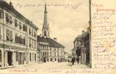 Hotels in Bahnhofstraße - Oesterreich - alte historische Fotos Ansichten Bilder Aufnahmen Ansichtskarten 