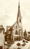 Die Nikolaikirche, um 1900 - Oesterreich - alte historische Fotos Ansichten Bilder Aufnahmen Ansichtskarten 