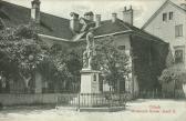 Das 1888 errichtete Denkmal - Oesterreich - alte historische Fotos Ansichten Bilder Aufnahmen Ansichtskarten 