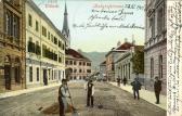 Bahnhofstraße, um 1900 - Oesterreich - alte historische Fotos Ansichten Bilder Aufnahmen Ansichtskarten 