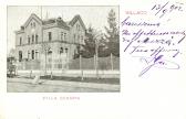 Villa Scarpa in der Pestalozzistraße - Oesterreich - alte historische Fotos Ansichten Bilder Aufnahmen Ansichtskarten 