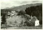Der Kurpark und die Kapelle von 1897 - Oesterreich - alte historische Fotos Ansichten Bilder Aufnahmen Ansichtskarten 