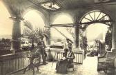 Kurgäste im Karawankenhof um 1912 - Oesterreich - alte historische Fotos Ansichten Bilder Aufnahmen Ansichtskarten 