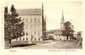 Das Mädchenschulhaus in der Khevenhüllergasse - Oesterreich - alte historische Fotos Ansichten Bilder Aufnahmen Ansichtskarten 