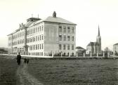 Die neue Bürgerschule von 1907 - Oesterreich - alte historische Fotos Ansichten Bilder Aufnahmen Ansichtskarten 
