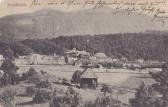 Arnoldstein, Bahnhof und Burgruine  - Oesterreich - alte historische Fotos Ansichten Bilder Aufnahmen Ansichtskarten 