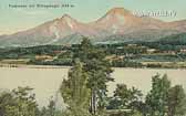 Faakersee mit Mittagskogel - Oesterreich - alte historische Fotos Ansichten Bilder Aufnahmen Ansichtskarten 