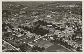 Luftbildaufnahme Villach - Oesterreich - alte historische Fotos Ansichten Bilder Aufnahmen Ansichtskarten 