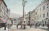 Villach Hauptplatz - Oesterreich - alte historische Fotos Ansichten Bilder Aufnahmen Ansichtskarten 