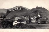 Wöllan, Ortsansicht mit Burg - Wöllan / Velenje - alte historische Fotos Ansichten Bilder Aufnahmen Ansichtskarten 