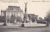 Wien, Erzherzog Karl Ludwig-Brunnen - alte historische Fotos Ansichten Bilder Aufnahmen Ansichtskarten 