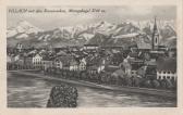 Villach mit Mittagskogel und Karawanken - Oesterreich - alte historische Fotos Ansichten Bilder Aufnahmen Ansichtskarten 