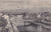 Villach, Draubrücke - Villach-Innere Stadt - alte historische Fotos Ansichten Bilder Aufnahmen Ansichtskarten 