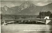 Draubrücke in der Ossiacher Zeile - Villach-Innere Stadt - alte historische Fotos Ansichten Bilder Aufnahmen Ansichtskarten 