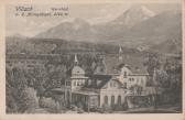 Warmbad mit Mittagskogel - Villach - alte historische Fotos Ansichten Bilder Aufnahmen Ansichtskarten 