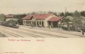 Bahnhof Velden am Wörthersee - Oesterreich - alte historische Fotos Ansichten Bilder Aufnahmen Ansichtskarten 