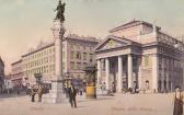 Triest, Piazza della Borsa - Europa - alte historische Fotos Ansichten Bilder Aufnahmen Ansichtskarten 