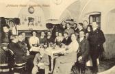 Stammtisch im Gagglbräu, um 1910 - Europa - alte historische Fotos Ansichten Bilder Aufnahmen Ansichtskarten 