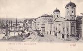 Triest, Hafen  - Europa - alte historische Fotos Ansichten Bilder Aufnahmen Ansichtskarten 