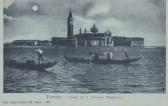 Venedig Insel Giorgio Maggiore - Mondscheinkarte - Europa - alte historische Fotos Ansichten Bilder Aufnahmen Ansichtskarten 