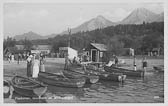 Faakersee - Sandbank - Villach Land - alte historische Fotos Ansichten Bilder Aufnahmen Ansichtskarten 