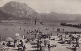 Gmunden Strandbad - Gmunden - alte historische Fotos Ansichten Bilder Aufnahmen Ansichtskarten 