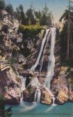 Tarvis, Wasserfall in der Schlitza-Schlucht - Udine - alte historische Fotos Ansichten Bilder Aufnahmen Ansichtskarten 