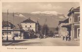 Villach Hauptbahnhof mit Markt - Oesterreich - alte historische Fotos Ansichten Bilder Aufnahmen Ansichtskarten 