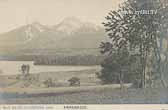 Blick v. Drobollach auf Faakersee und Mittagskogel - alte historische Fotos Ansichten Bilder Aufnahmen Ansichtskarten 