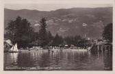 Bodensdorf, Strandbad zur Laube - Kärnten - alte historische Fotos Ansichten Bilder Aufnahmen Ansichtskarten 