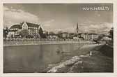 An der Drau - Villach(Stadt) - alte historische Fotos Ansichten Bilder Aufnahmen Ansichtskarten 